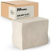 Old Potters Air Dry Modeling Clay, 25 lbs, All Natural Modeling Clay. Ideal for Beginners and Advanced Sculptors. 25 lbs.