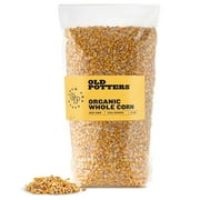 Old Potters Premium Whole Corn kernels, Nutrition for Chicken Deer and Wildlife, NON GMO USA Grown 15 lbs
