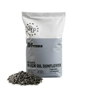 Old Potters Wildlife Black Oil Sunflower Seeds, 25 Pounds, for Birds and Wildlife, Non-GMO & USA Grown on Small Farms, 25 lbs