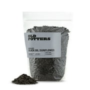 Old Potters Wildlife Black Oil Sunflower Seeds, 25 Pounds, for Birds and Wildlife, Non-GMO & USA Grown on Small Farms, 25 lbs