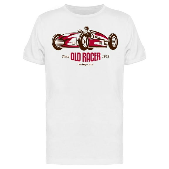 Old Racer T-Shirt Men -Image by Shutterstock, Male Small