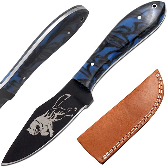 Old Ram Custom Handmade 8.25-inches Fixed Blade Hunting Knife