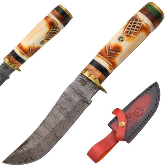 Old Ram Custom Handmade Real Damascus Steel Blade