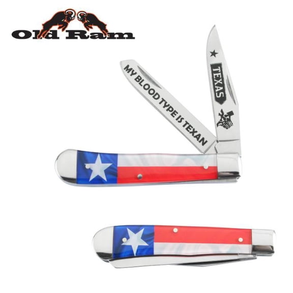 Old Ram Gentlemen Trapper 2 Blade Manual Folding Knife