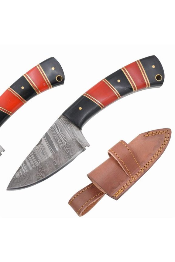 Handmade Custom Damascus Hunting Knife
