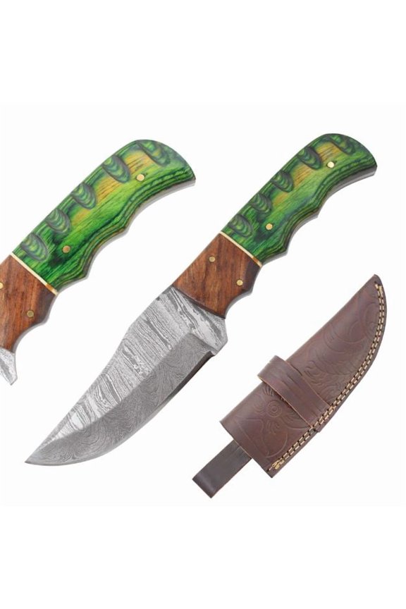 Handmade Damascus Blade Hunting Knife