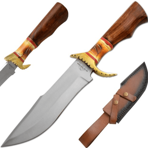 Old Ram Handmade Fixed Blade Hunting Bowie Knife