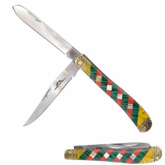 Old Ram Manual Folding Trapper Knife