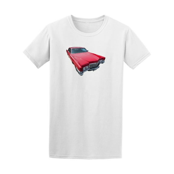 Old Red American Car Tee Men's -Image by Shutterstock
