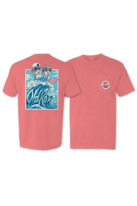 Bad Day To Be A Beer Surf's Up Tee - Short Sleeve - Pink