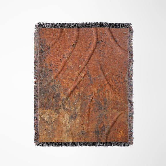 Old Rust, Woven Blanket