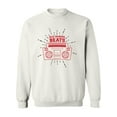 thumbnail image 1 of Old School Beats Drawing Sweatshirt Men -Image by Shutterstock, Male XX-Large, 1 of 4