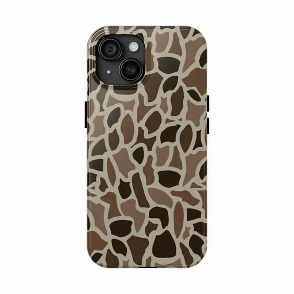 Old School Camo Hunting Outdoor Vibe Phone Case for iPhone 11 12 13 14 15 16 17 Pro Max