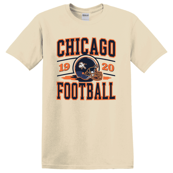 Old School Chicago Football 90s Bear Retro Chicago Game Day Football Fan Chicago Sports T-shirt