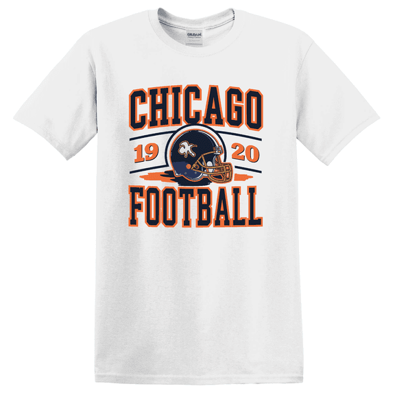 Old School Chicago Football 90s Bear Retro Chicago Game Day Football Fan Chicago Sports T-shirt