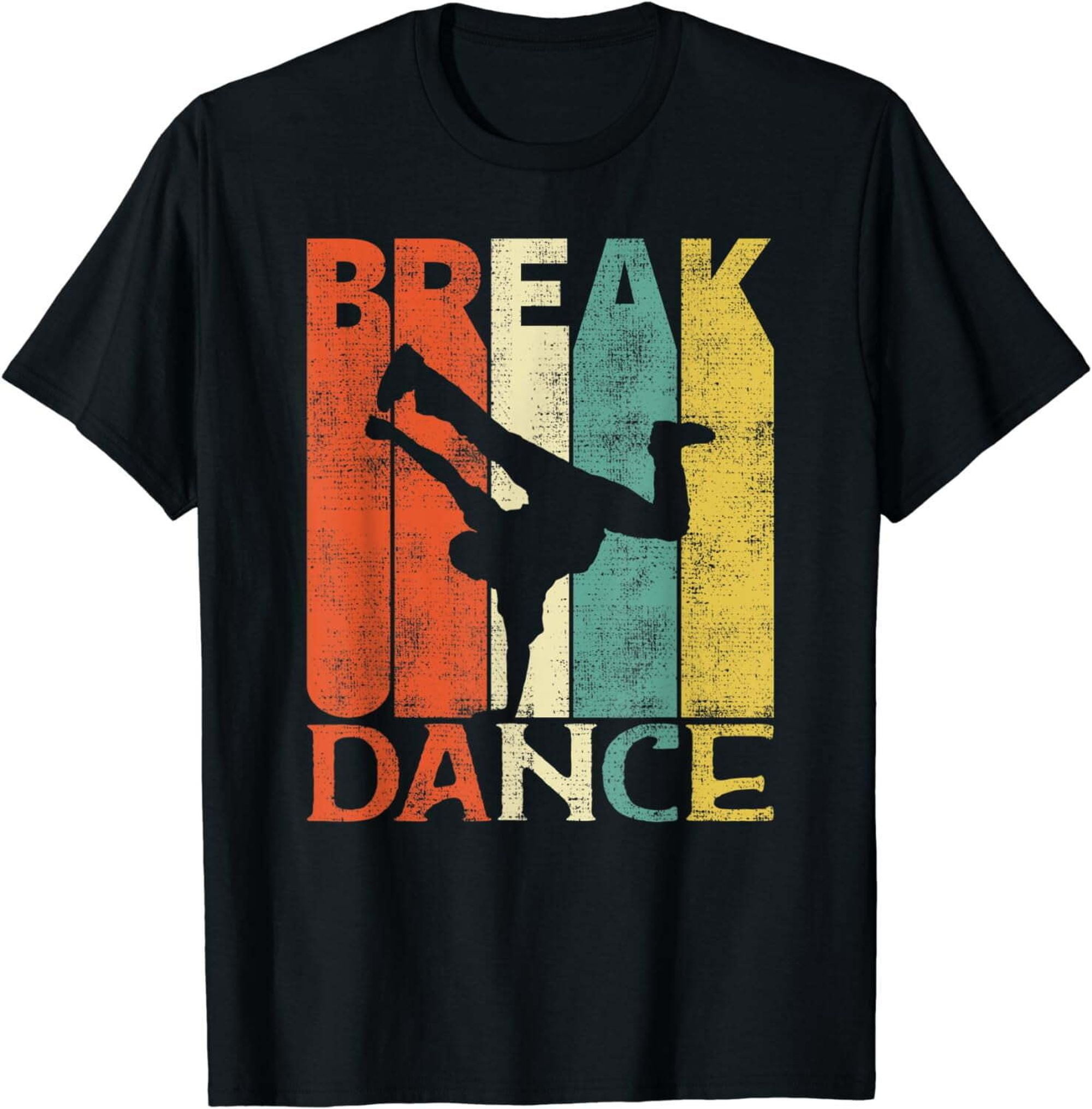 Old-School Cool: Retro Breakdancing Tee for Street Dance Fanatics ...