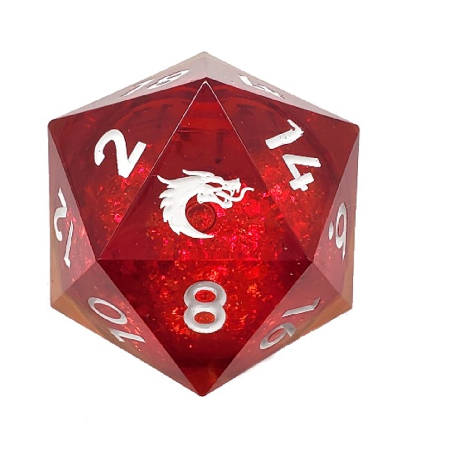 Old School Dice & Accessories 35mm d20 - Sunrise Fury New