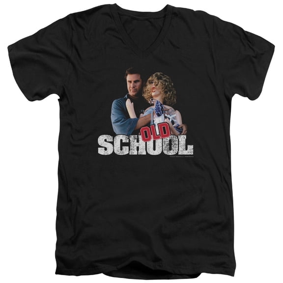 Old School - Frank And Friend - Slim Fit V Neck Shirt - Large
