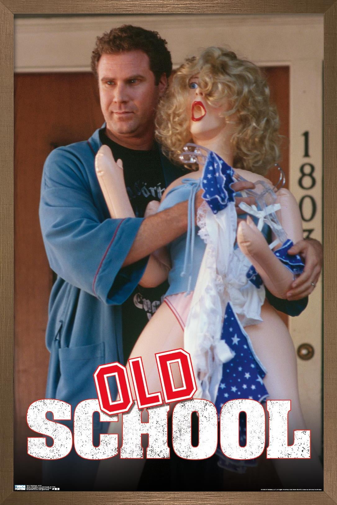 Old School - Frank Wall Poster, 22.375" x 34", Framed