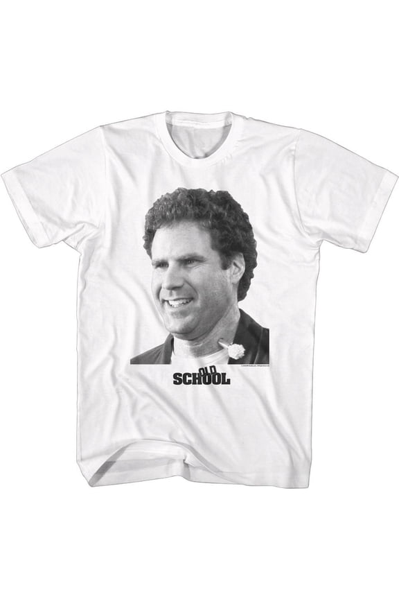 Old School Frank and Tranq White Adult T-Shirt