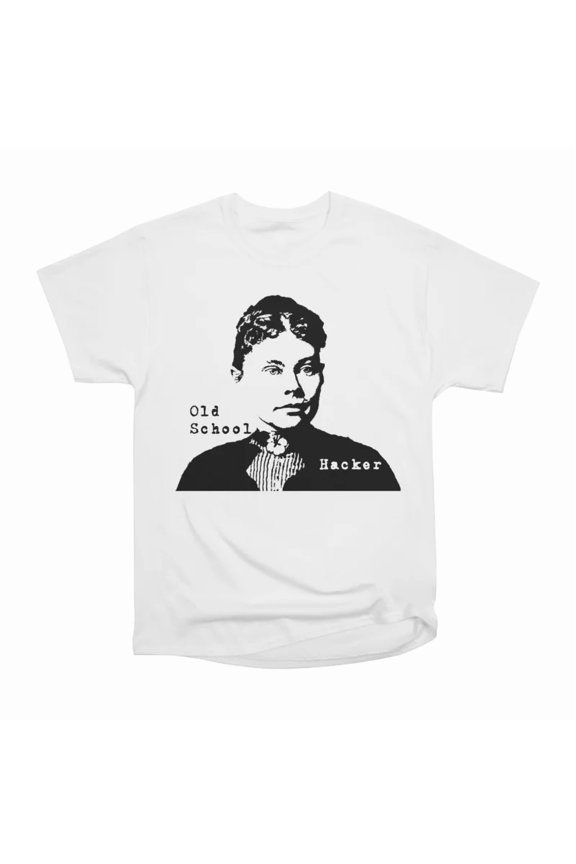 Old School Hacker T-Shirt Tee Gift For Him Merch For Her Apparel For Friend