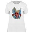 thumbnail image 1 of Old School Heart Tattoo Design T-Shirt Women -Image by Shutterstock, Female x-Large, 1 of 2
