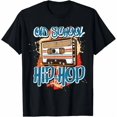 Hop Size Old School Hip Hop 80s 90s Graffiti Cassette Retro Gift Idea T-Shirt ...