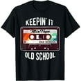 thumbnail image 1 of Old School Hip Hop 80s 90s Mixtape Graphic T Shirt Black Large, 1 of 4