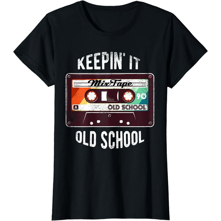 Old School Hip Hop 80s 90s Mixtape Graphic T Shirt Old School Hip Hop 80s 90s Mixtape Graphic T Shirt