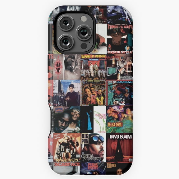 Old School Hip Hop 90s Rap Music Phone Case for iPhone 16 15 14 13 12 11 Pro Max