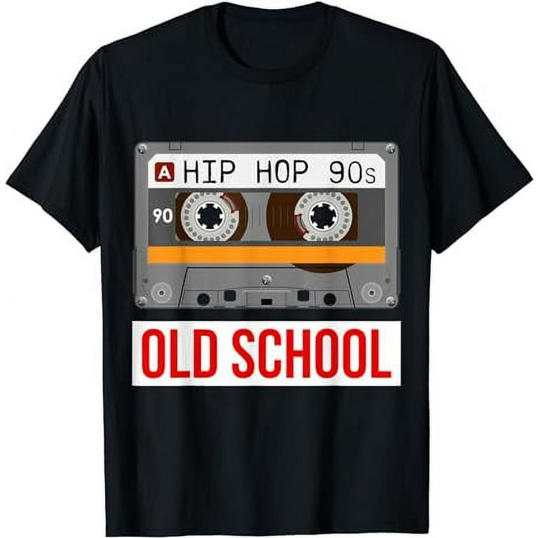 Old School Hip Hop Cassette Tape Rap Music Lovers T-Shirt Old School Hip Hop Cassette Tape Rap Music Lovers T-Shirt