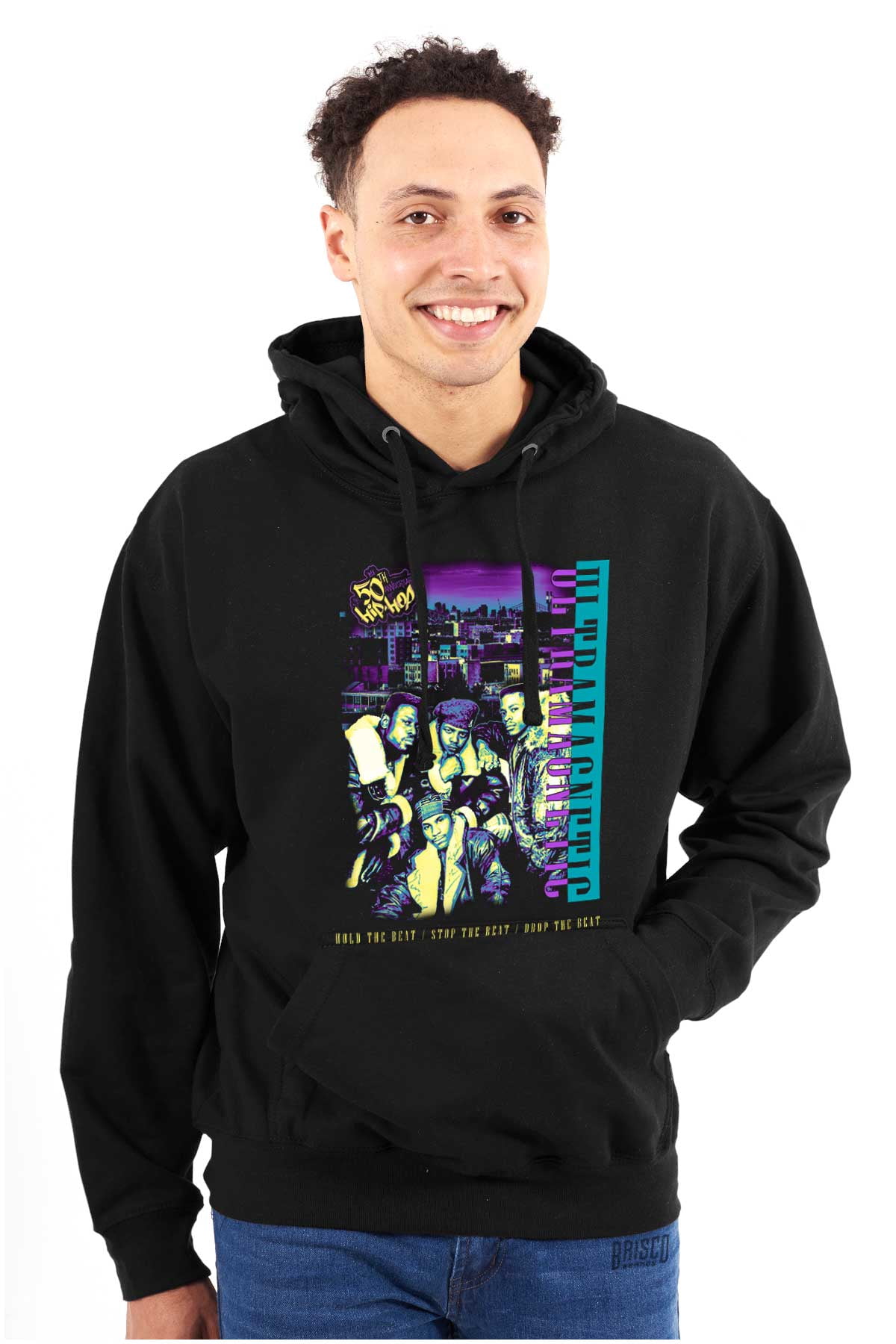 PACMAN 'Game Over' Retro Hoodie - Unisex Large Black Sweatshirt For Video Game Fans - View #5