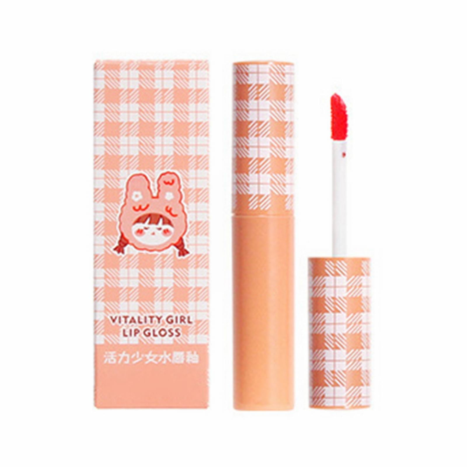 Old School Lip Gloss Roll on Lip Gloss Coloring Glitter Clear Lip Gloss