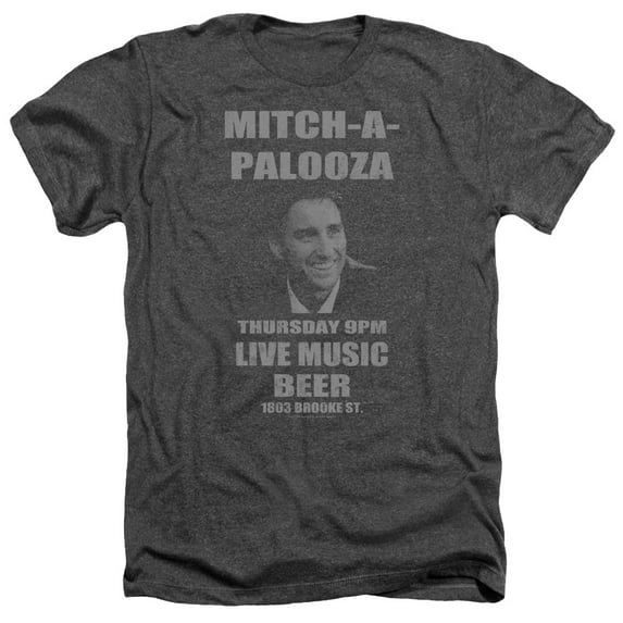 Old School - Mitchapalooza - Heather Short Sleeve Shirt - Small