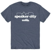 Old School Movie - Speaker City - Men's Short Sleeve Graphic T-Shirt