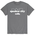thumbnail image 1 of Old School Movie - Speaker City - Men's Short Sleeve Graphic T-Shirt, 1 of 6