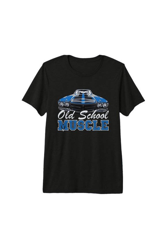 Old School Muscle: Vintage Muscle Car Classic Car T-Shirt