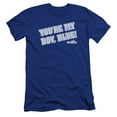 thumbnail image 1 of Old School - My Boy Blue - Premium Slim Fit Short Sleeve Shirt - Small, 1 of 2