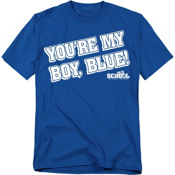Old School - My Boy Blue - Short Sleeve Shirt - Small