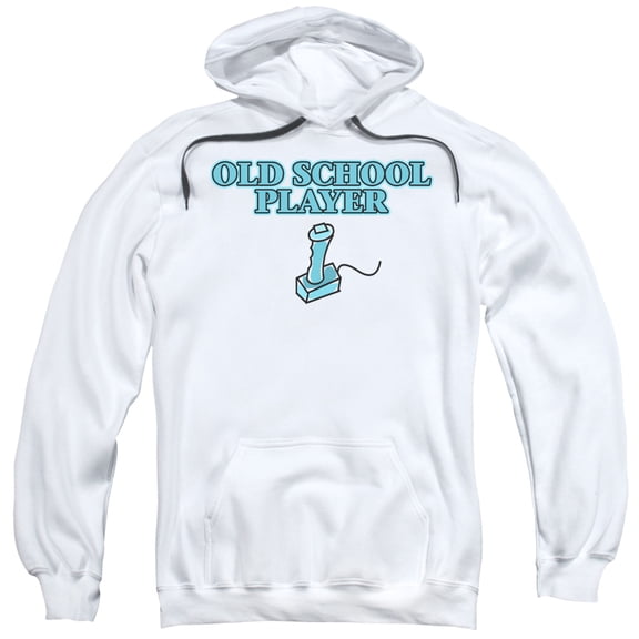 - Old School Player - Pull-Over Hoodie - Large
