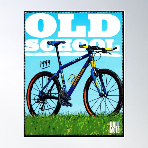 Old School Pop Art Poster Wall Art, Modern Wall Decor, 12x18 UNFRAMED