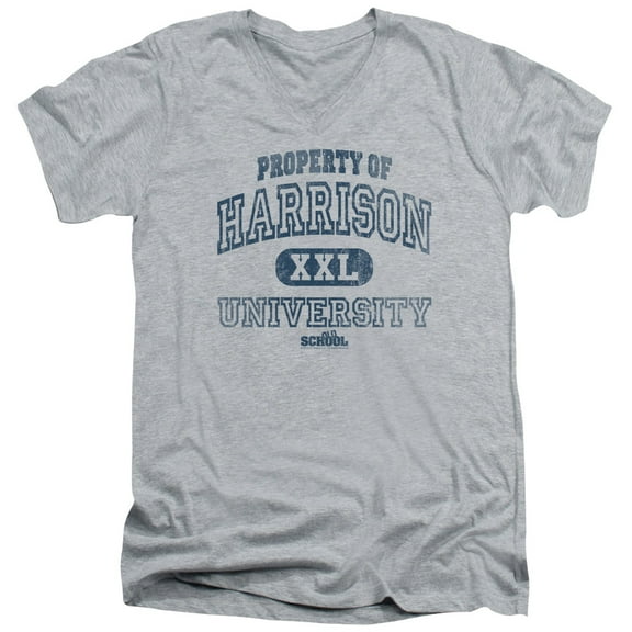 Old School - Property Of Harrison - Slim Fit V Neck Shirt - X-Large
