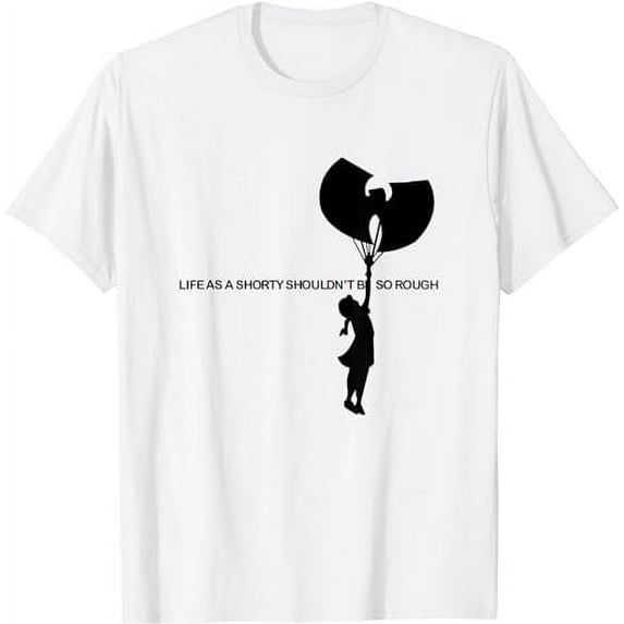 Old School Rap Kid Life As A Shorty Hip Hop Design T-Shirt