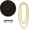 thumbnail image 1 of Old School Rapper Kit Adult Costume Accessory, 1 of 2