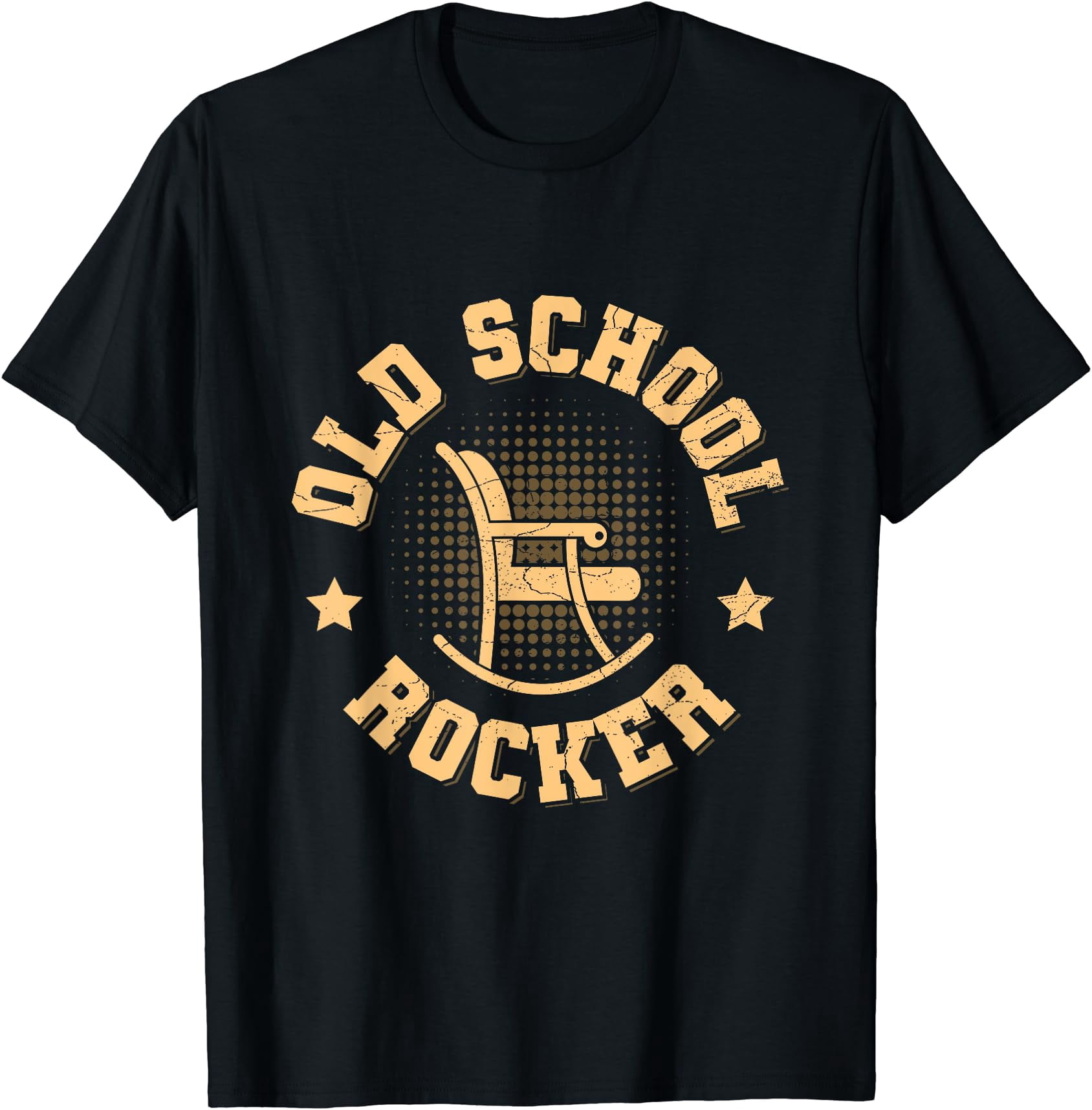 Old School Rocker Quote for a Rocking Chair lover T-Shirt - Walmart.com