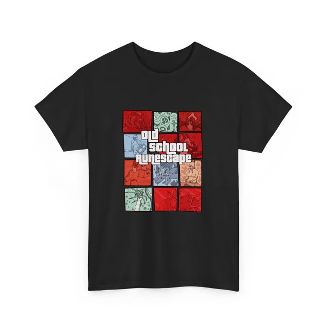 Old School Runescape GTA Style Tee