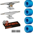 Old School Skateboard Pack with 169 Trucks, Powell Rat Bones Wheels