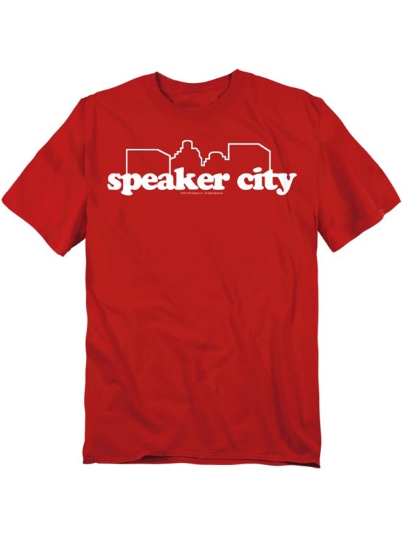 T-Shirt Speaker City Logo Unisex Graphic Tee For Men & Women
