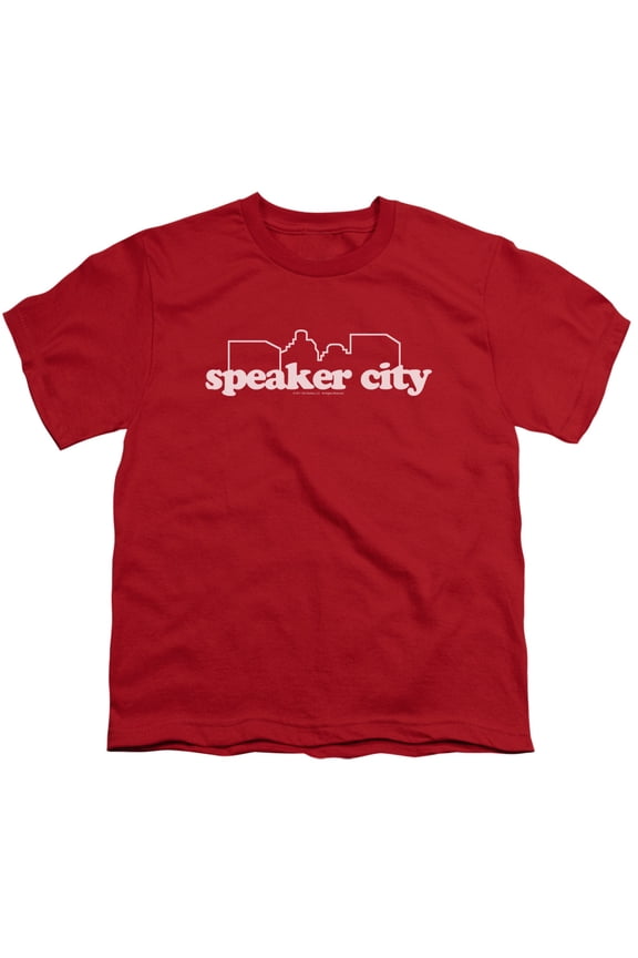 Old School - Speaker City Logo - Youth Short Sleeve Shirt - Medium