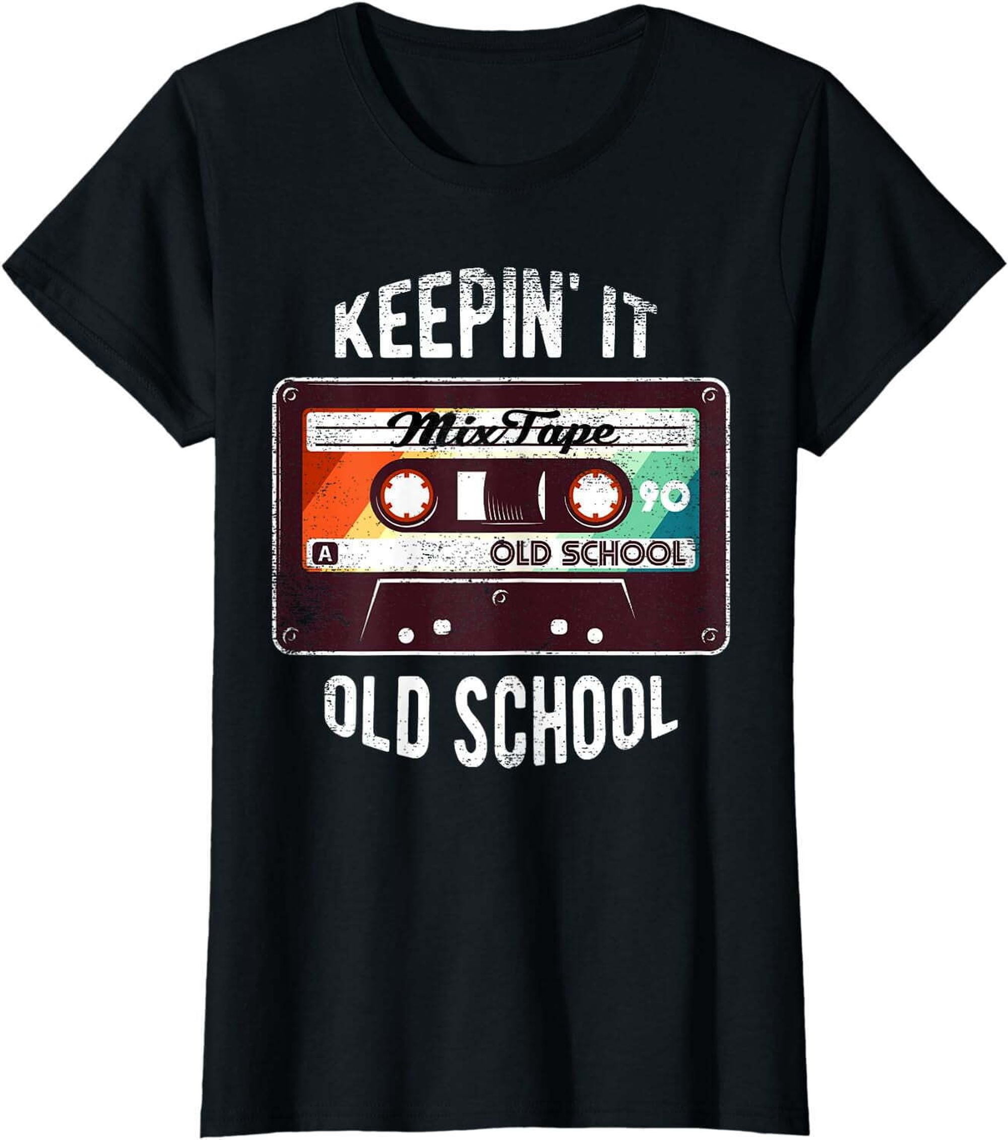 Old School Vibes Fresh Retro Hip Hop Mixtape Tee for 80s & 90s Fans